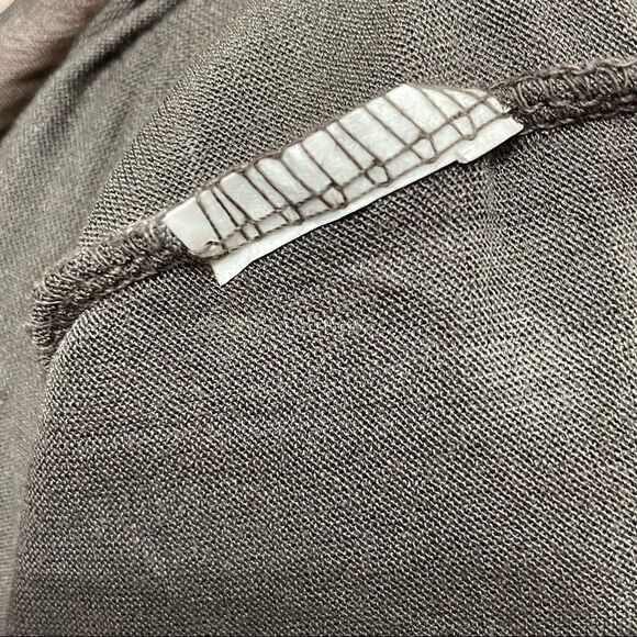 Carla Conti Sleeveless Dark Green Draped Neck Floral Silk Blouse Size Small - Picture 6 of 10